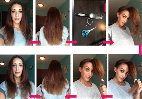 cutting layers into your own hair|10 Ways to Cut Your Own Hair at Home .